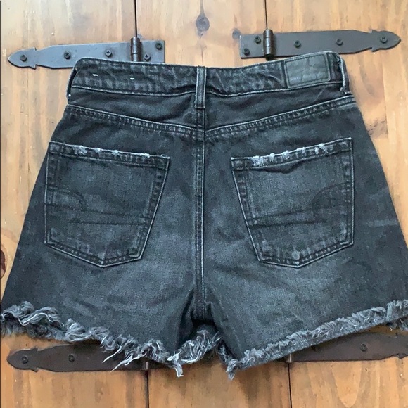 American Eagle | High-Waist Denim Shorts - Picture 2 of 8